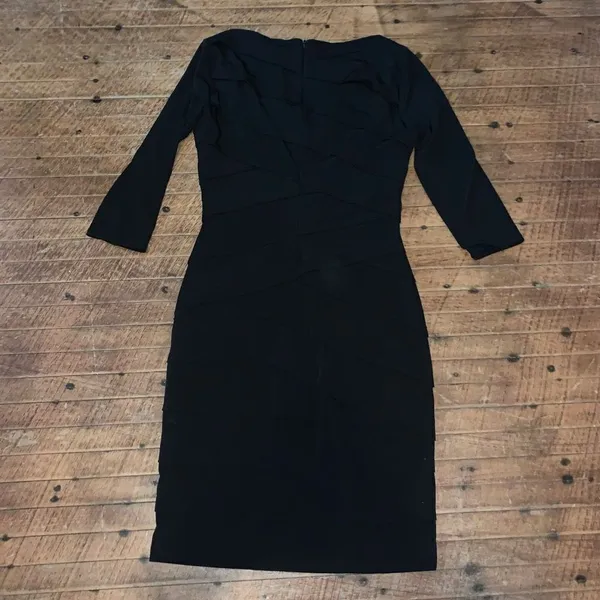 White House Black Market asymmetrical instantly slimming dress - Image 4