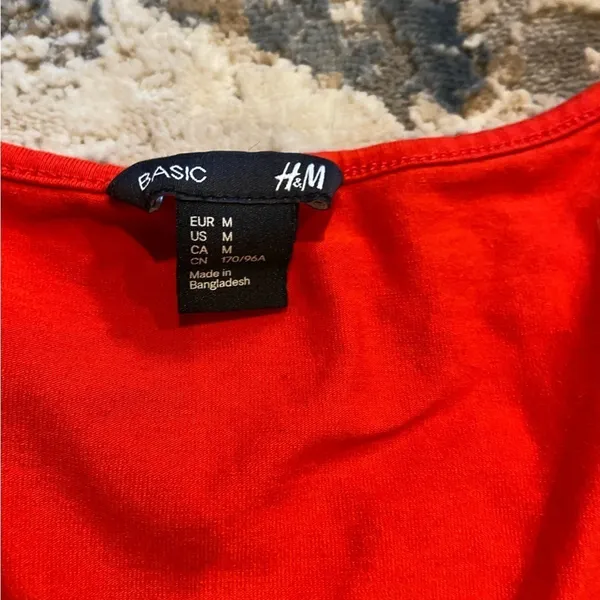 Red‎ H&M dress sz Medium. - Image 3
