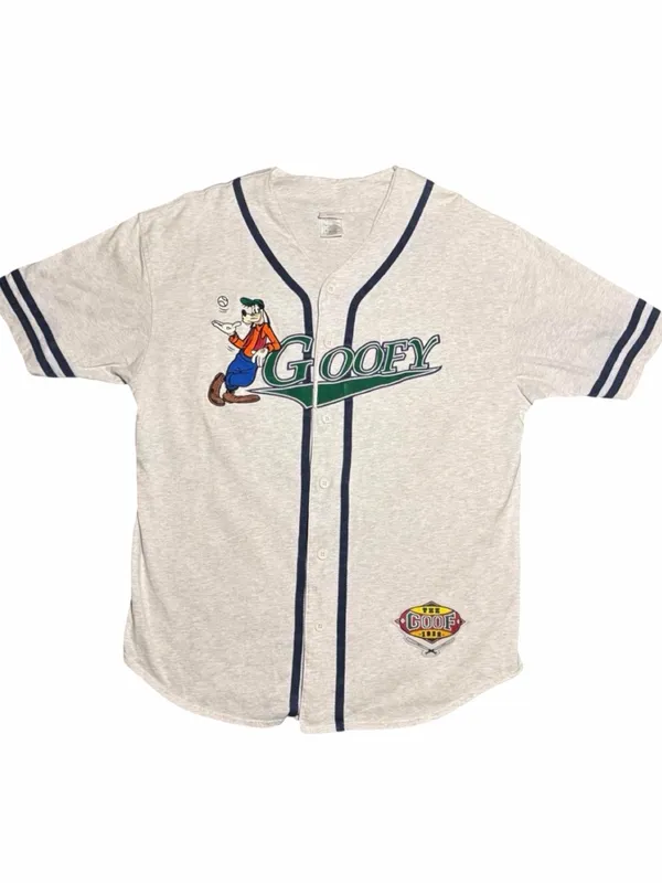 Vintage 90s Disney Store Goofy Baseball Jersey XL Embroidered Unisex - Image 2