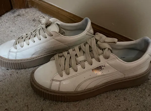 Puma Tan/cream  Sneakers - Image 2