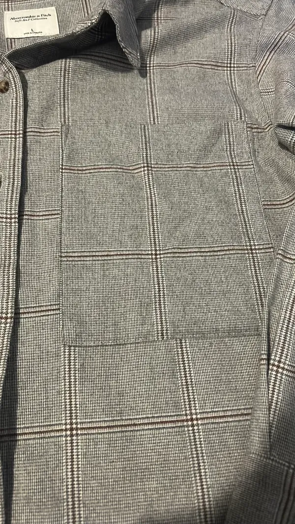 Abercrombie Soft Oversized Flannel - Image 3