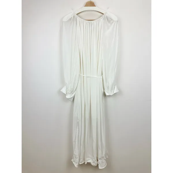 J.Crew Collection Sheer Maxi Dress Viscose Oversized Minimalist Boho Medium NWT - Image 12