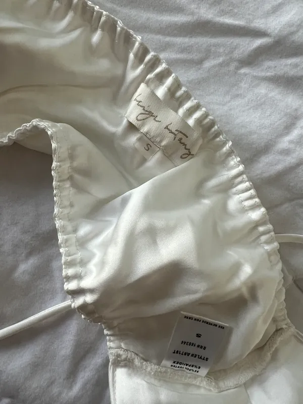 Isabelle's Cabinet Silk Halter Neck Top - Image 2