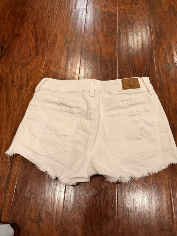 American Eagle Shorts Denim White - Image 2
