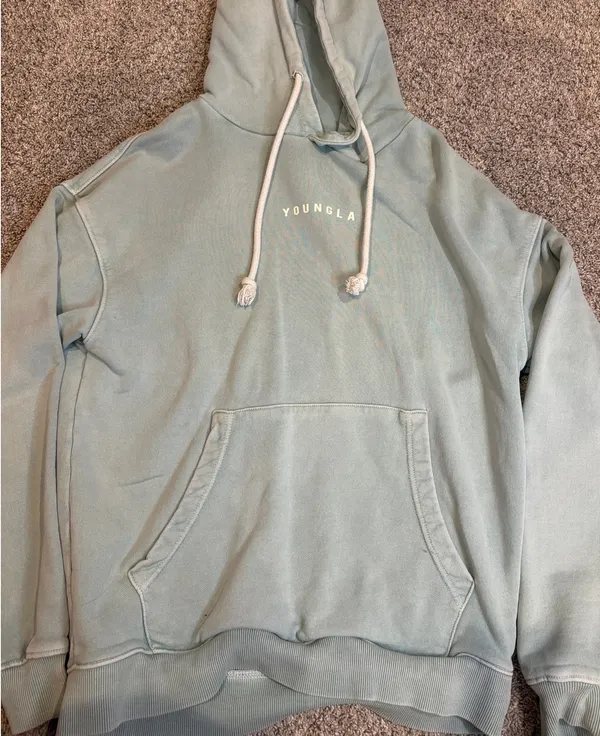 YoungLA hoodie Green - Image 2