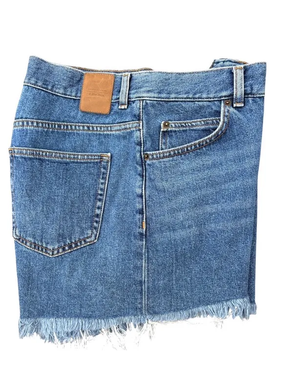 EUC Anthropologie & Other Stories Frayed Denim Shorts Size 29 - Image 4
