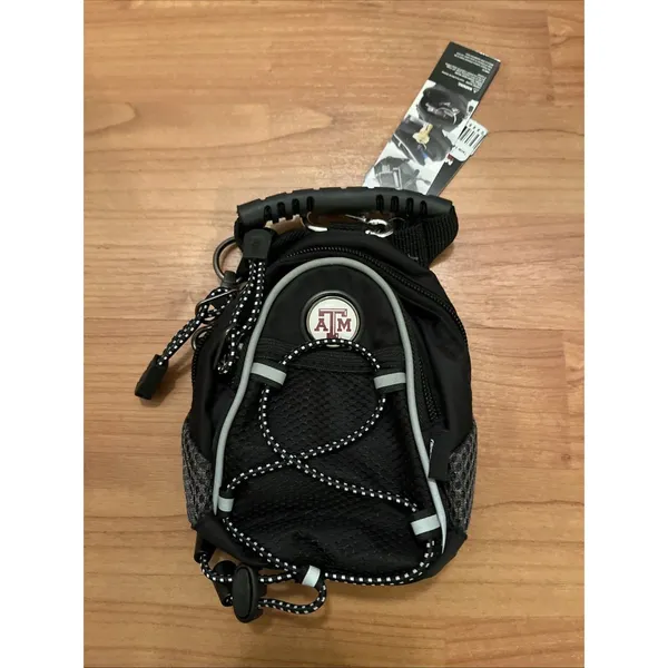 McArthur Black Gray Mini Day Pack Crossbody Belt Bag Texas A&M Aggies - Image 6