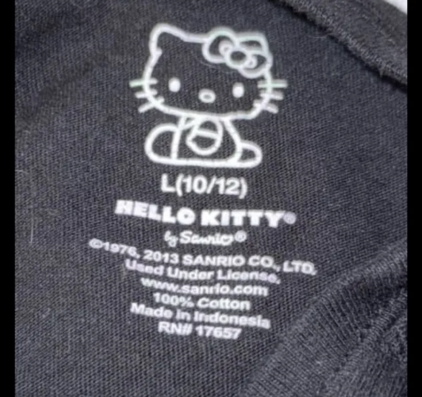 Sanrio hello kitty witch graphic print t shirt - Image 3