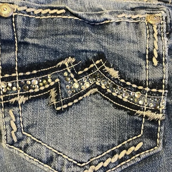 Miss me easy cropped faded jeans - Image 6