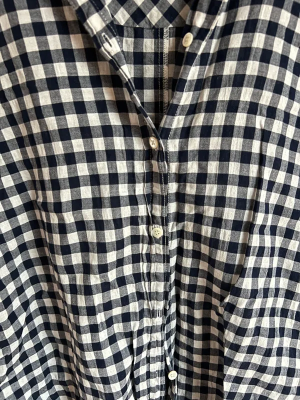 Classic-Fit Shirt in Crinkle Gingham - Image 4