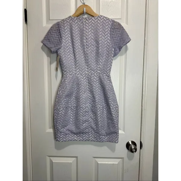 Elliatt chevron lilac dress XS - Image 2