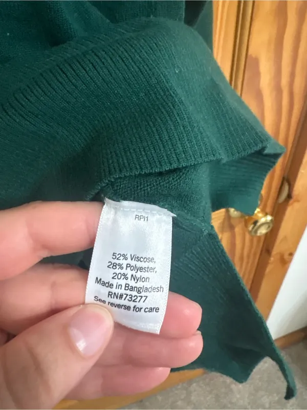 Tek Gear Size XL Green Hooded Sweatshirt - Image 4