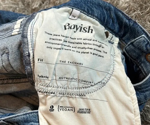 Boyish Zachary in Short Circuit High-Rise Distressed Jeans - Image 9