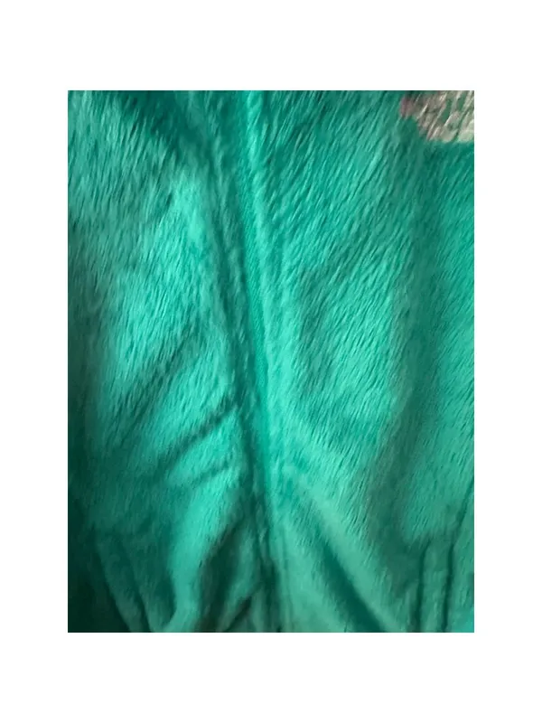 The North Face Women's Fleece Osito Jacket Green - Image 9