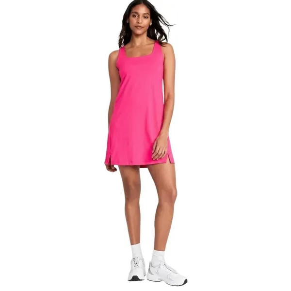 Old Navy Active Power Soft Athletic Pink Mini Dress - Image 2