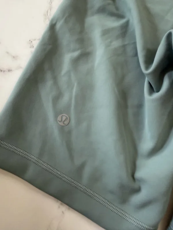 Seafoam green lululemon biker shorts - Image 3