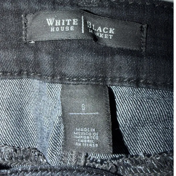 White House‎ Black Market Black Skinny Jeans 6 - Image 3