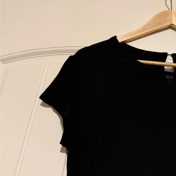 J. Crew Classic Black Short Sleeve dress - Image 5