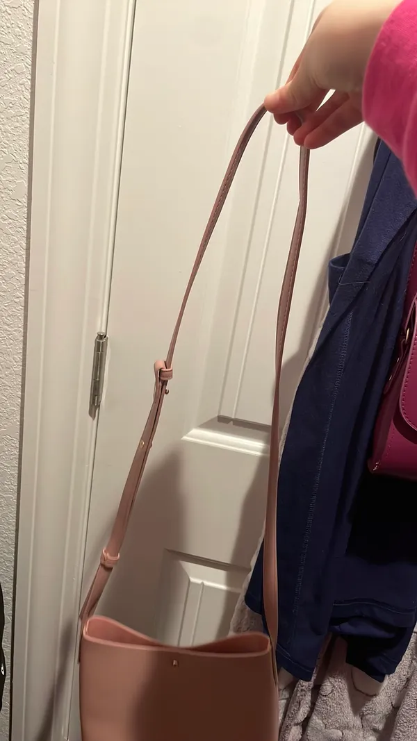 Samara Pink Crossbody Bag - Image 2