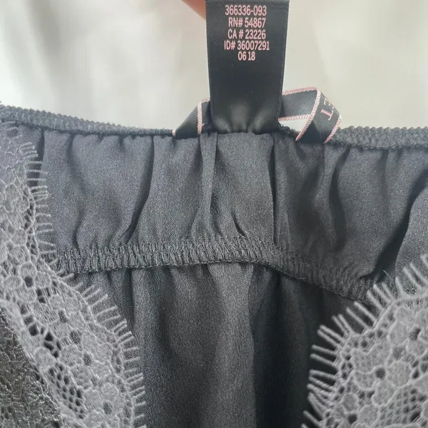 VICTORIA'S SECRET Lingerie Teddy Size Small Black Lace Sexy Lips Intimates - Image 11
