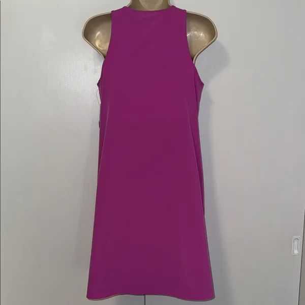 Lou & Grey Wanderweave Active Zip Halter Dress w Pockets Women’s XS Extra Small - Image 4