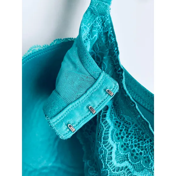Victoria's Secret Bra Dream Angels Demi 38D Turquoise - Image 6