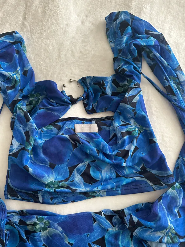 Generation Outcast Blue Monte Top & skirt set - Image 4