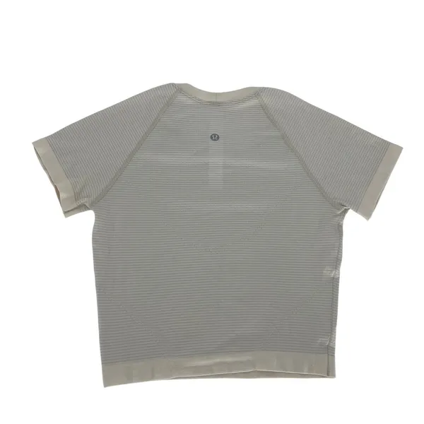 Lululemon Swiftly‎ Tech Cropped Short Sleeve 2.0 Mojave Tan Size 4 - Image 5