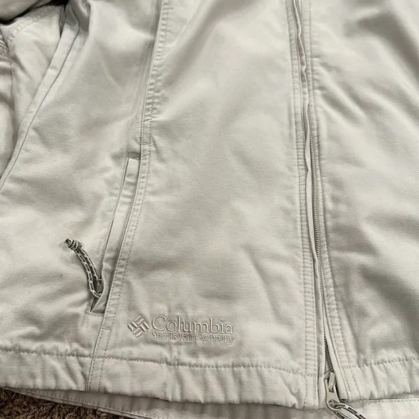 Columbia size large khaki jacket - Image 5