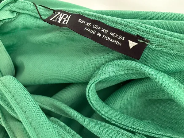 ZARA Dress Green Long - Image 4
