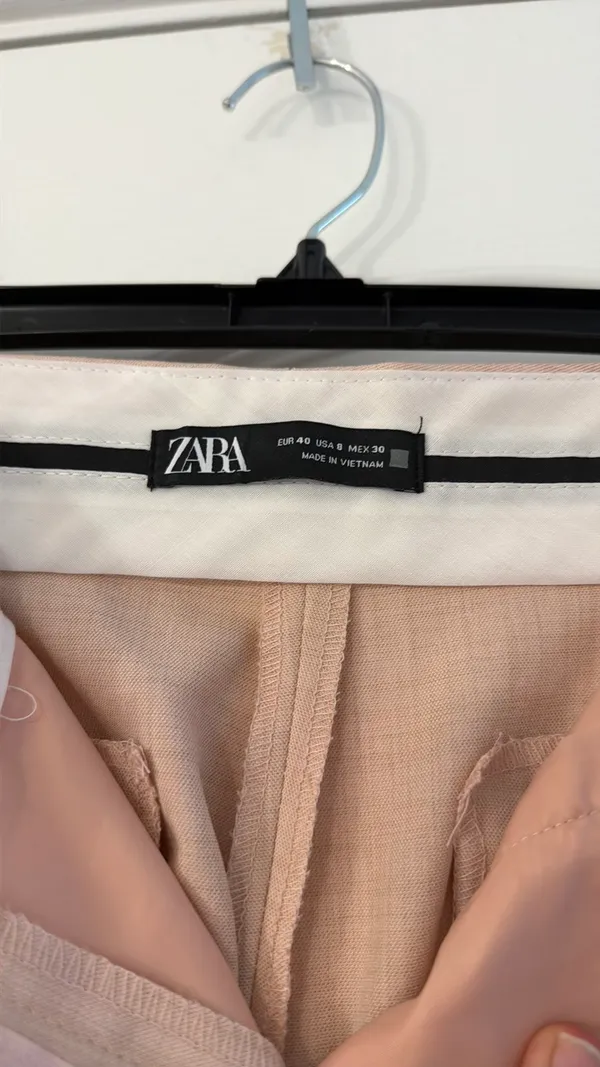 Zara business pants pink - Image 2