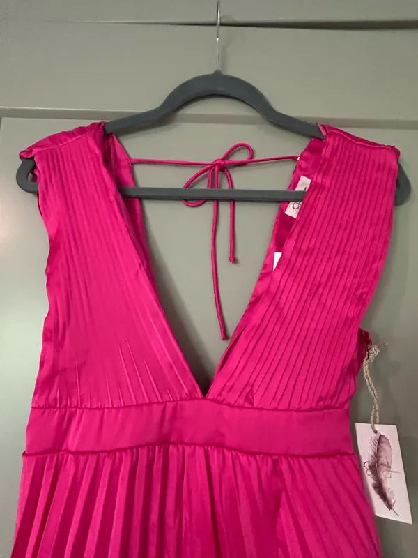 Jessica Simpson Hot Pink Dress - Image 4