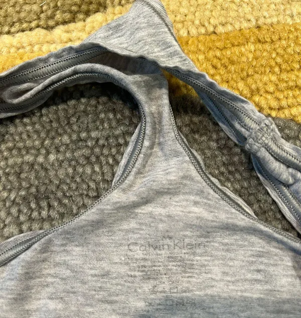 Calvin Klein Women’s Modern Cotton Unlined Wireless Bralette Sports Bra Medium - Image 2