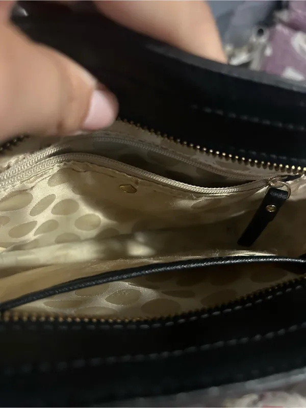 Kate Spade Black Leather Crossbody Bag - Image 2