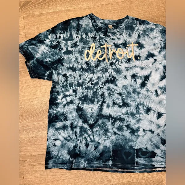 •DETROIT TEE• Blue Size XXL - Image 3