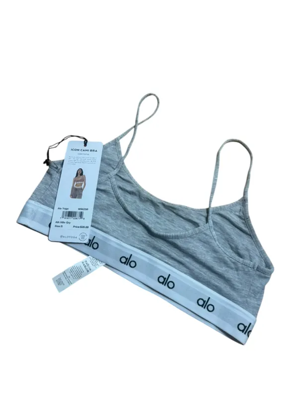 Alo ICON CAMI BRA in athletic heather grey NWT S - Image 4