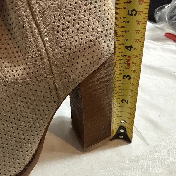 Vince Camuto VC-Cava Suede Ankle Boots Womens 8.5M Wild Mushroom Verona In Box - Image 5