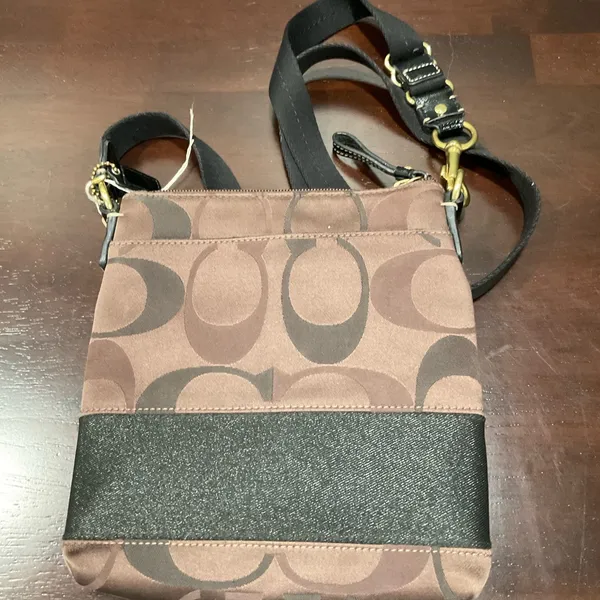 VINTAGE‎ COACH CANVAS CROSSBODY - Image 2