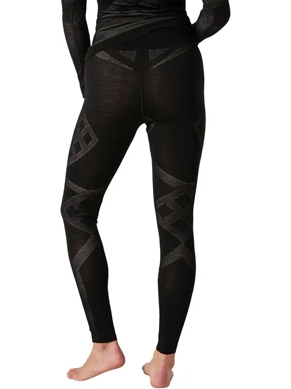 Smart wool Intraknit 200 Thermal Merino Base Layer Bottoms Leggings Black xs - Image 2