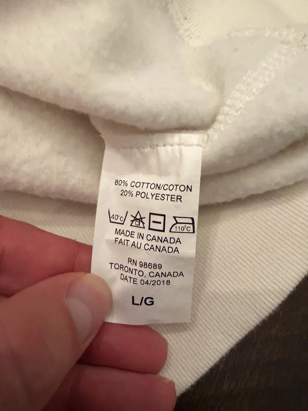 Todd Snyder x Champion White Turtle Neck Sweatshirt-Size Large - Image 6