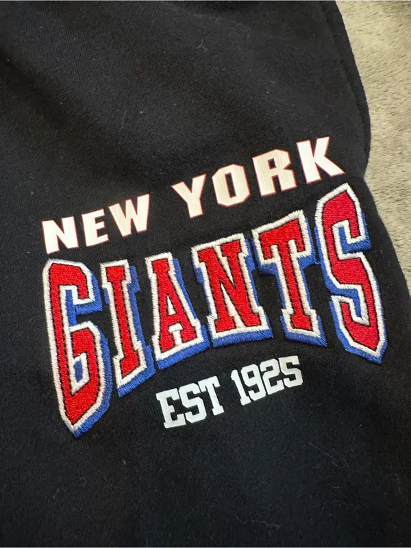 National Football League New York Giants Black Sweatpants - Image 2