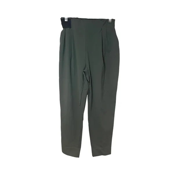 Aday‎ Turn It Up Pants Stretch Comfort Travel Green Moss Olive Size Small - Image 2