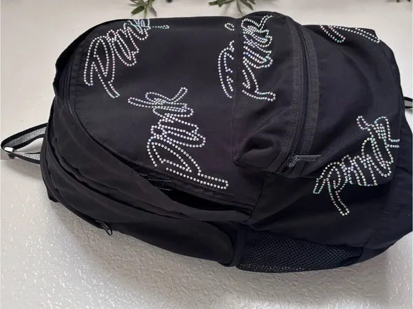 Victoria's Secret Pink Bling Campus Backpack - Image 5