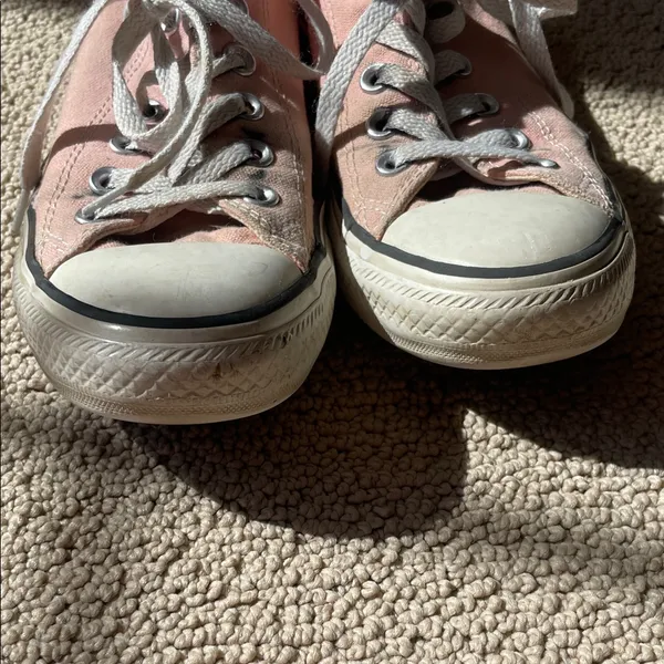 Pink Low-Top Converse Sneakers - Image 5