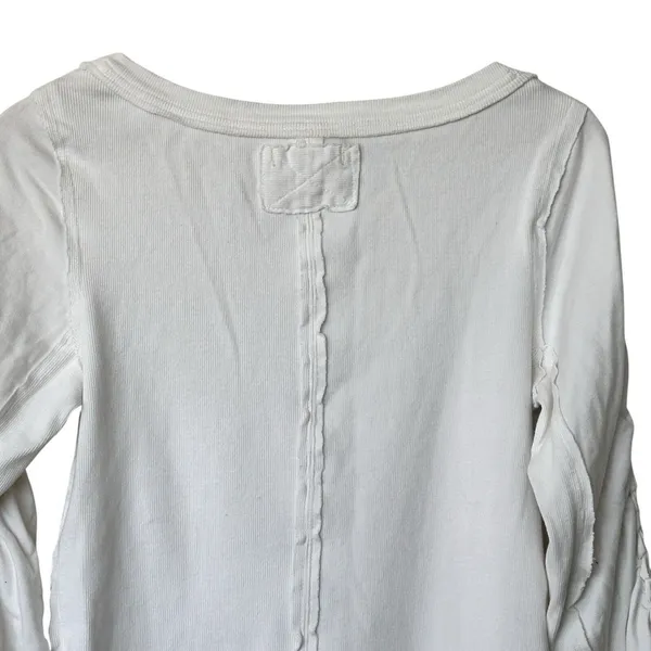 Free People We the Free M Daisy Chain Cuff Cut Out Twisted Detailed Sleeves Top - Image 10