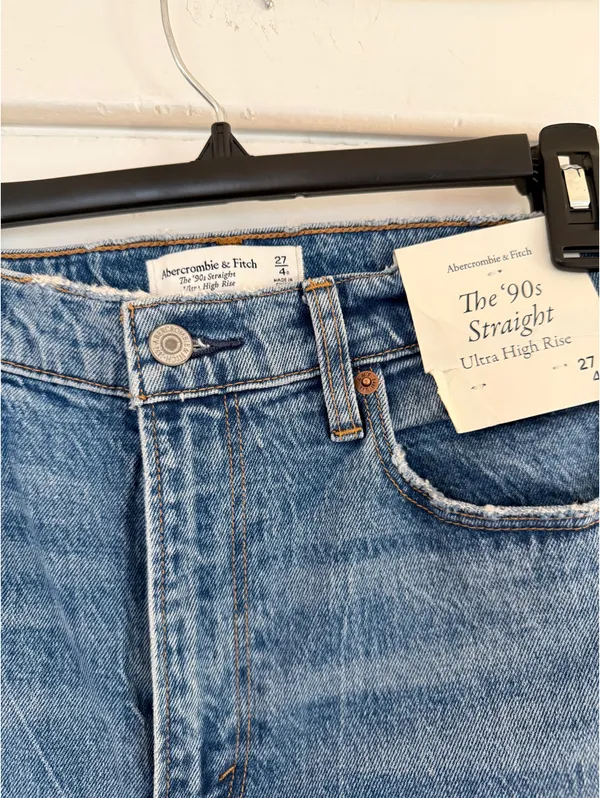 90s Straight Abercrombie Ultra High-Rise - Image 3