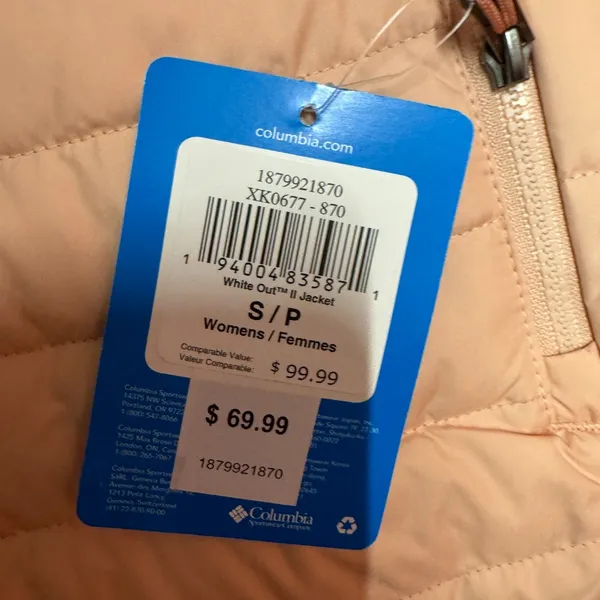 Columbia jacket for women IN SIZE S - Image 6