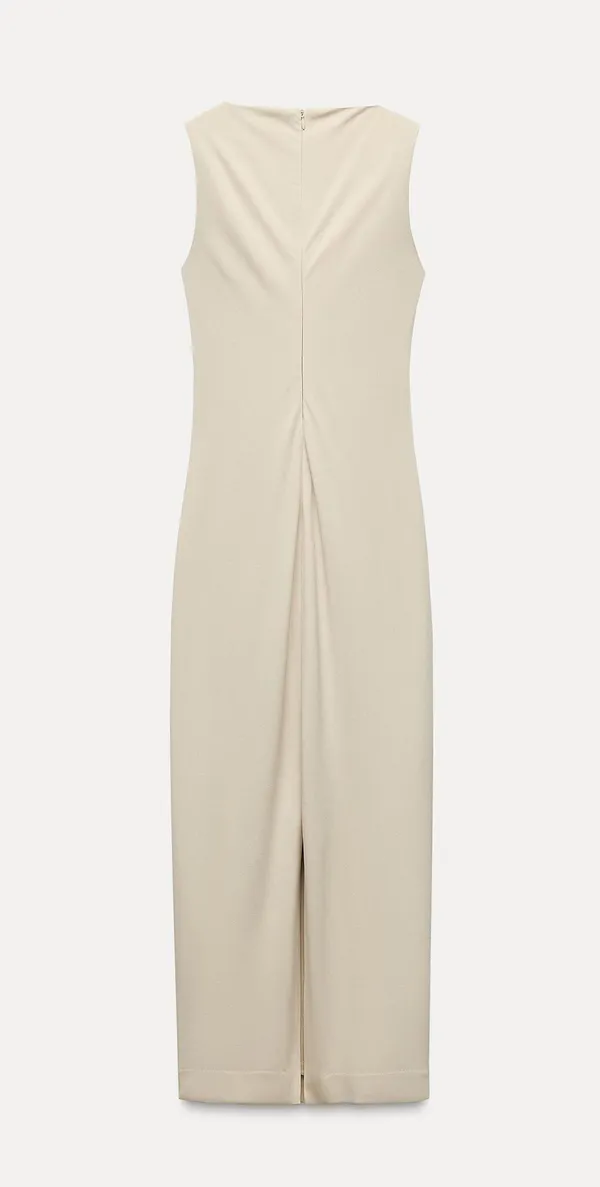 Zara maxi dress conch cutout fitted bodycon party cocktail evening wedding - Image 13