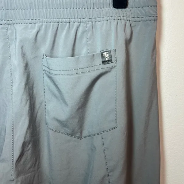 The North Face Pants Gray Pull On Drawstring Pockets Straight Leg Gorpcore Sz 16 - Image 9