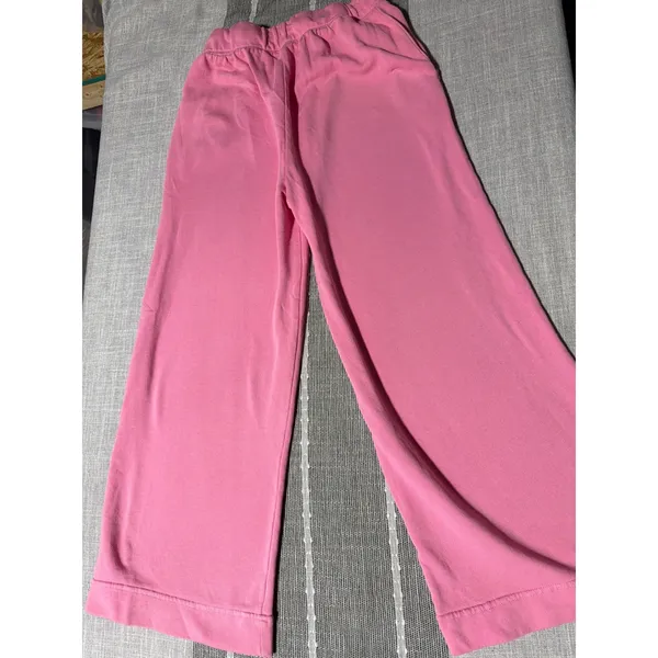 Z supply Wide Leg Crop Pants Women's Drawstring Waist‎ Casual Comfort Lounge xs - Image 5